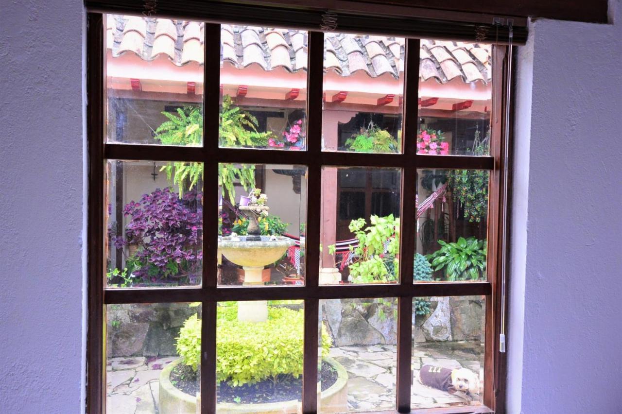 Bed and Breakfast Hacienda El Pinar Del Viento Вілья-де-Лейва Екстер'єр фото